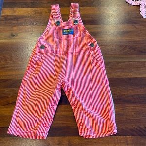 Vintage Osh Goah B Gosh Vestbak overalls